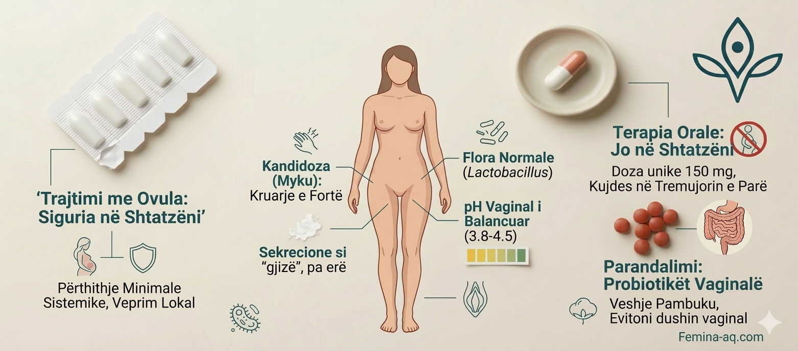 Trajtimi i mykut vaginal gjatë shtatzënisë dhe jashtë saj - Dr. Arbesa Qinami