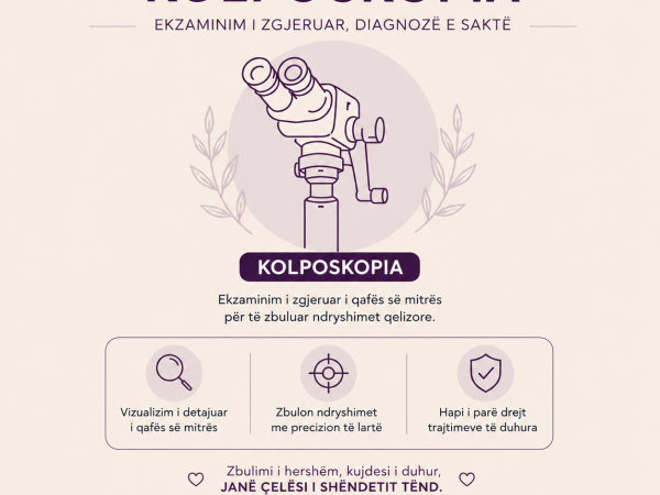 Kolposkopia: Çfarë është dhe pse nevojitet pas një Pap-testi jo-normal?